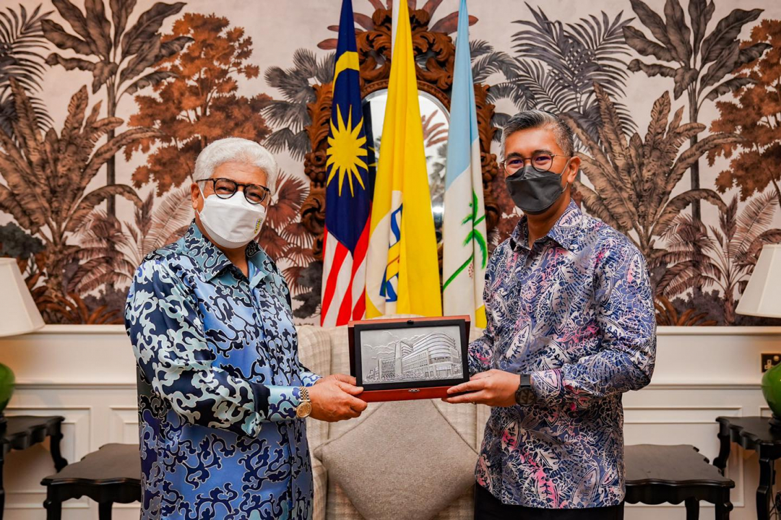 Kunjungan Hormat ke atas Yang di-Pertua Negeri Pulau Pinang